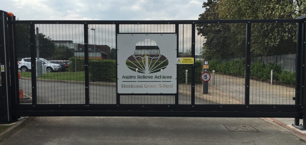School gates installation Cheetham Hill